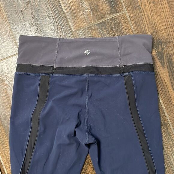🧘♀️ Athleta Leggings - Size Medium - Navy, Purple, and Black - Inseam 25” - Picture 5 of 5